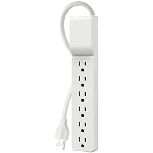 Belkin Belkin Home/Office Surge Protector, 6 AC Outlets, 6 ft Cord, 720 J, White