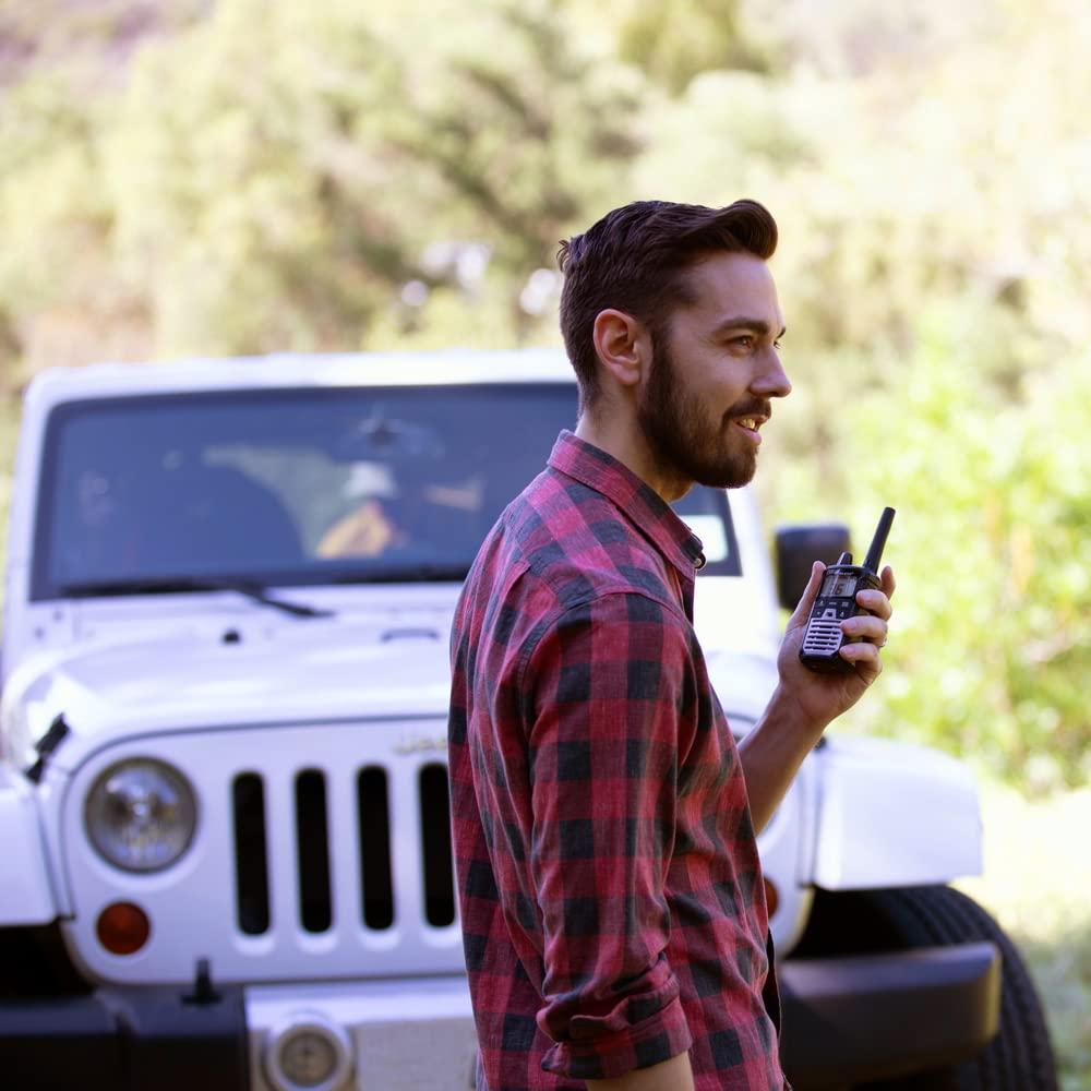 Midland Midland T290VP4 High Powered GMRS Two Way Radios - 8 Pack Bundle w/Headsets & Chargers