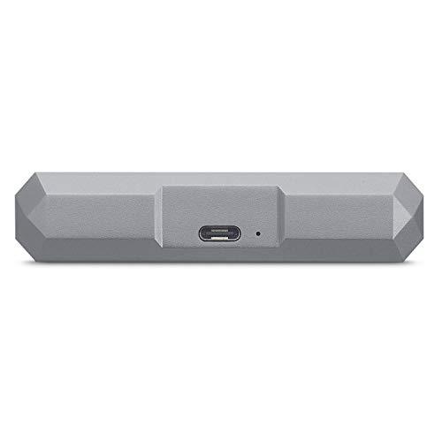 LaCie LaCie Mobile Drive, 2TB, External Hard Drive, Space Grey, USB-C, 2 Year Rescue Services (STHG2000402)