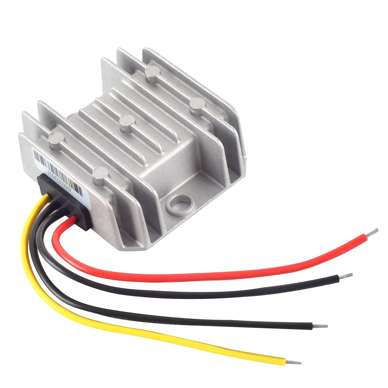 KAABEE DC-DC Converter 12V Step Up to 24V Boost Voltage Transformer (3A 72W)