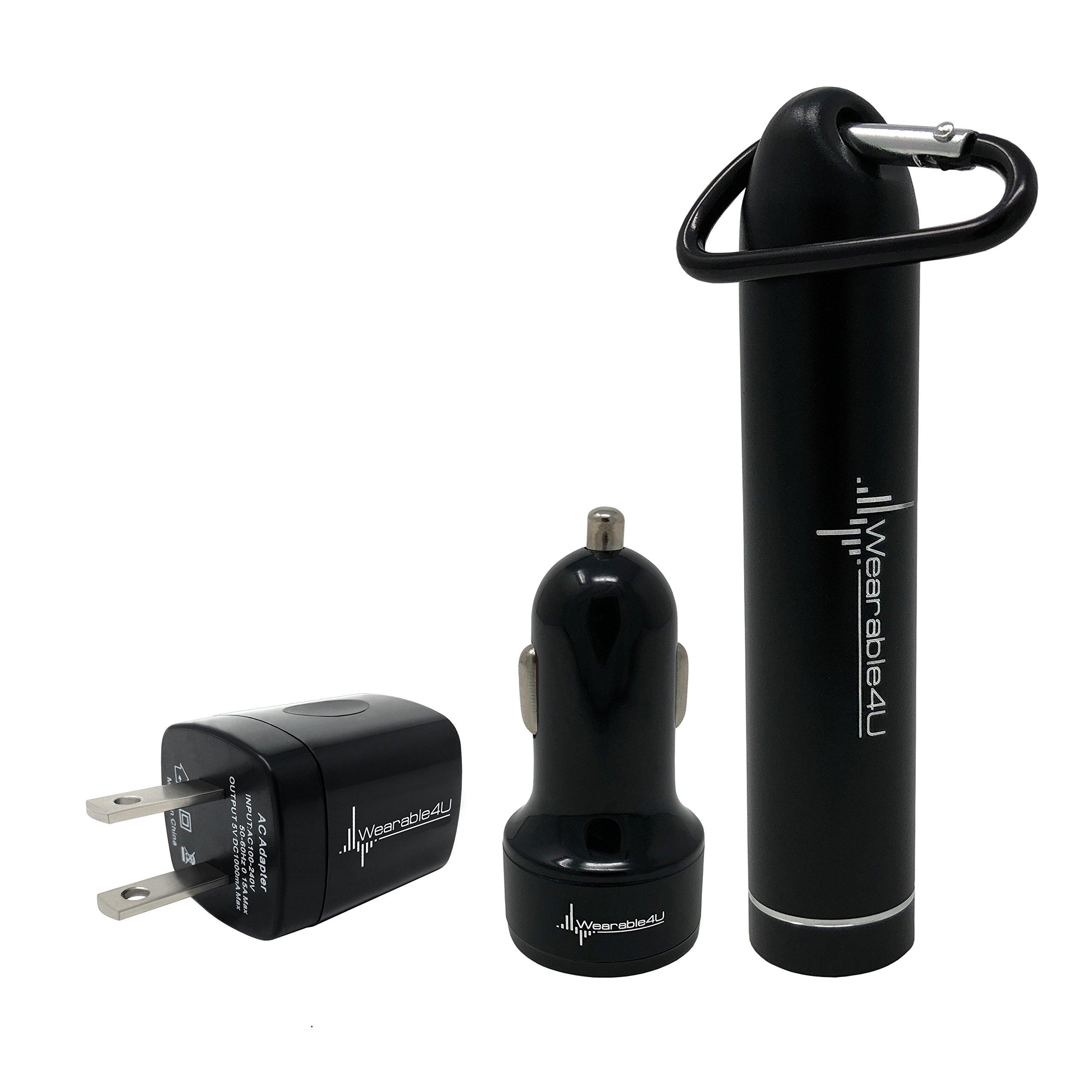 Wearable4U Wearable4U - Garmin Swim 2 GPS Swimming Smartwatch with Power Pack Bundle (Whitestone)