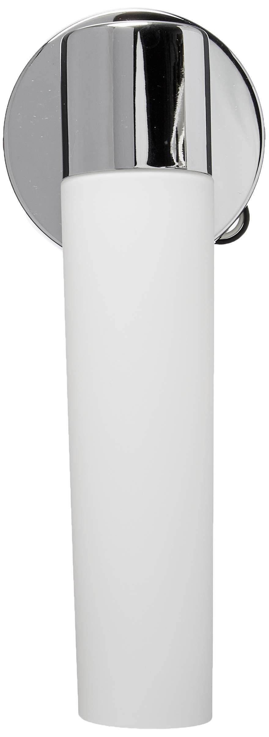 GEORGE KOVACS GEORGE KOVACS P5041-077 Saber Wall Sconce, 1-Light, 60 Total Watts, 12.5-in H x 4.75-in W, Chrome