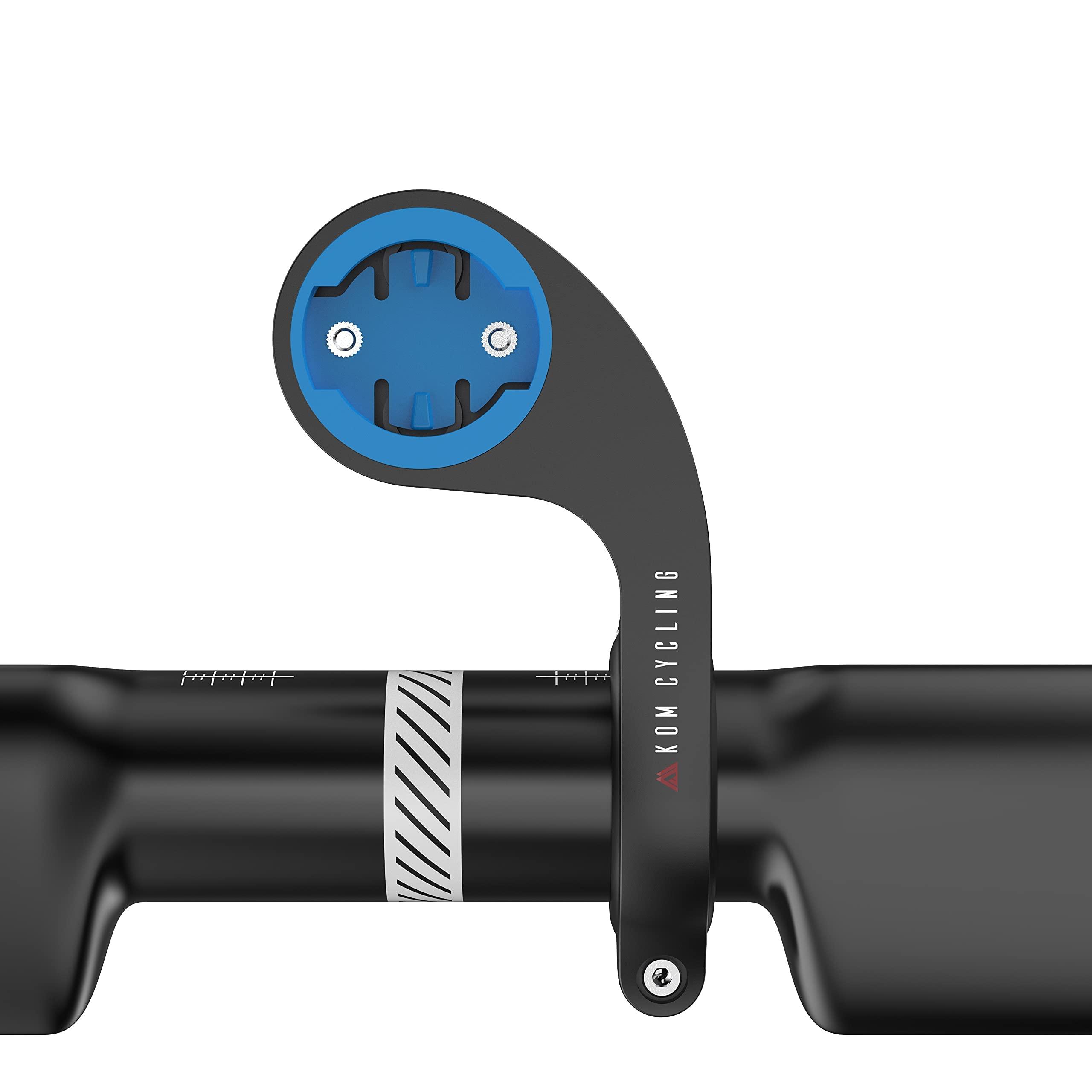 KOM Cycling KOM Cycling Wahoo Elemnt Roam & Elemnt Bolt Out Front Handlebar Mount from GoPro Adapter for Garmin Bike Mounts and Wahoo Elemnt Mounts Bundle