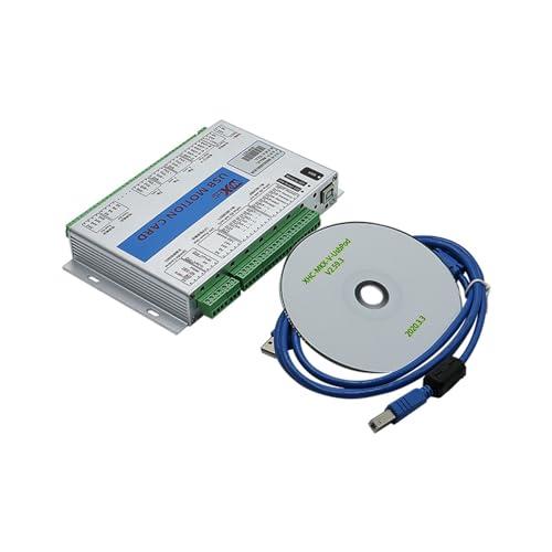 JOCCOS XHC MKX-ET Ethernet USB Mach3 Breakout Board 3 4 6 Axis Motion Control Card 2MHz Support For Engraver Stepper Servo Motor (Size : MK3-ET 3 Axis)