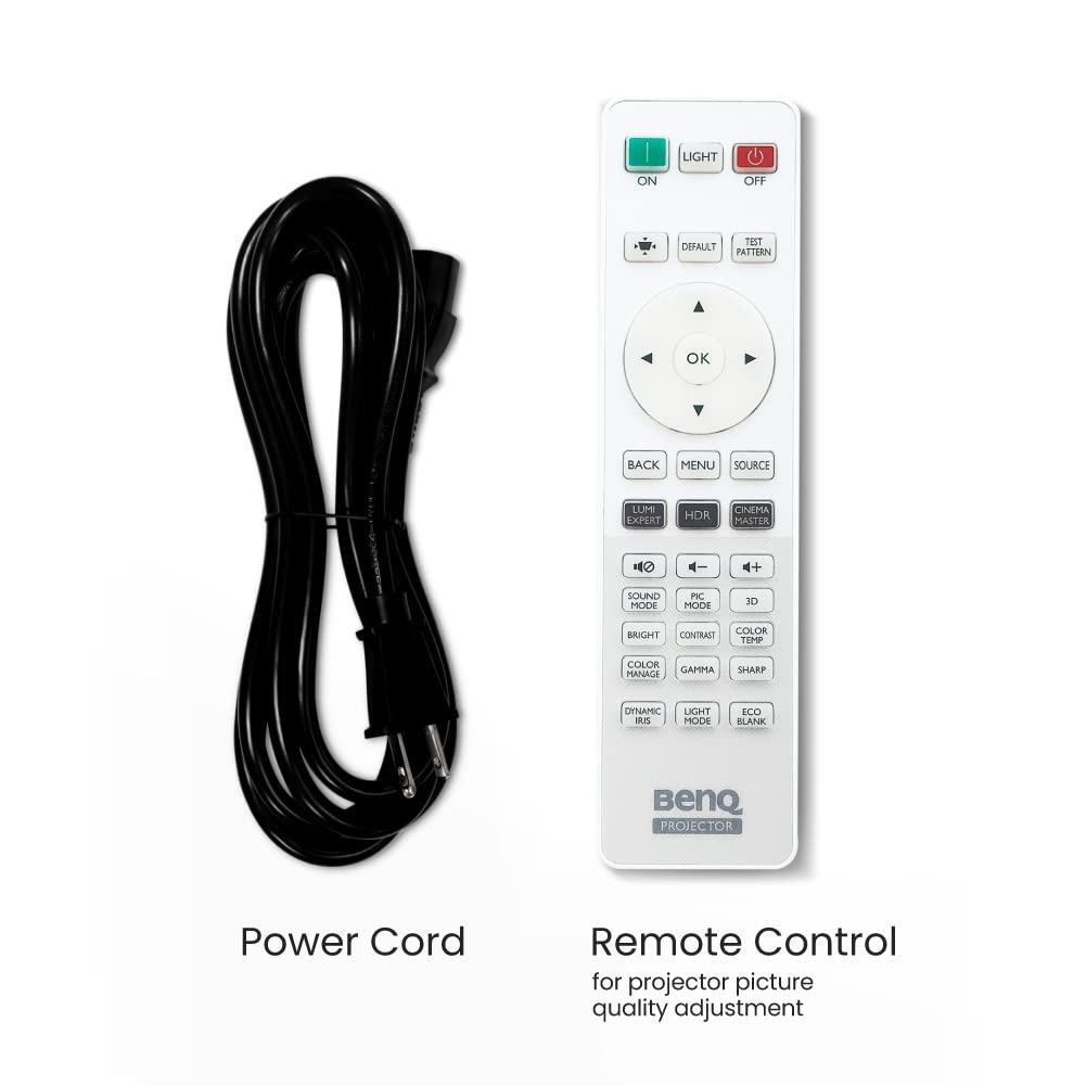 BenQ BenQ HT3560 True 4K Ultra HD Home Cinema Theater Projector 2200 Lumens | HDR10+ Cinematic Color | Auto vertical Keystone | HDMI Universal connectivity | 10W built-in speakers | Long Throw