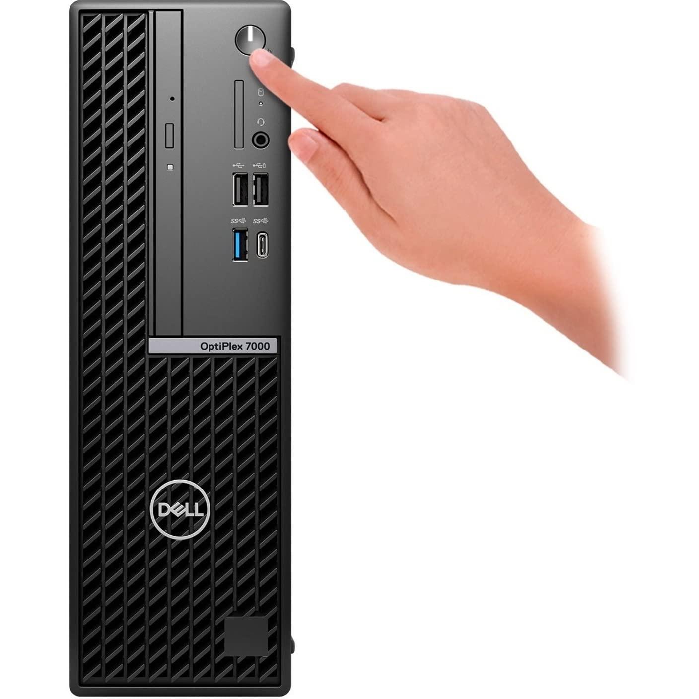 Dell Dell OptiPlex 7000 Desktop Computer - Intel Core i5 12th Gen i5-12500 Hexa-core (6 Core) 3 GHz - 16 GB RAM DDR4 SDRAM - 512 GB M.2 PCI Express NVMe 3.0 x4 SSD - Small Form Factor - Black