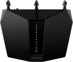 NETGEAR Netgear Nighthawk AX2400 Dual-Band WiFi 6 Router (up to 2.4Gbps) with NETGEAR Armor, 3.0 USB Port (RAX29)