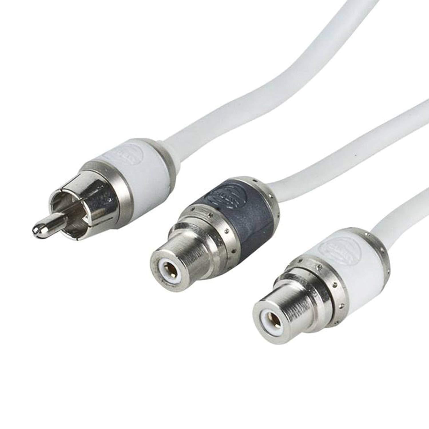 T-Spec T-Spec V10 Series RCA Audio Y Cable - 2 Channel - 1 Male to 2 Females