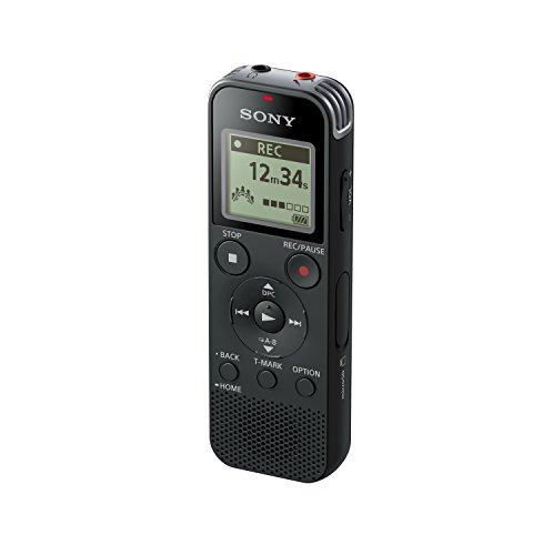 Sony Sony ICD-PX470 Stereo Digital Voice Recorder with Built-in USB Voice Recorder, Black