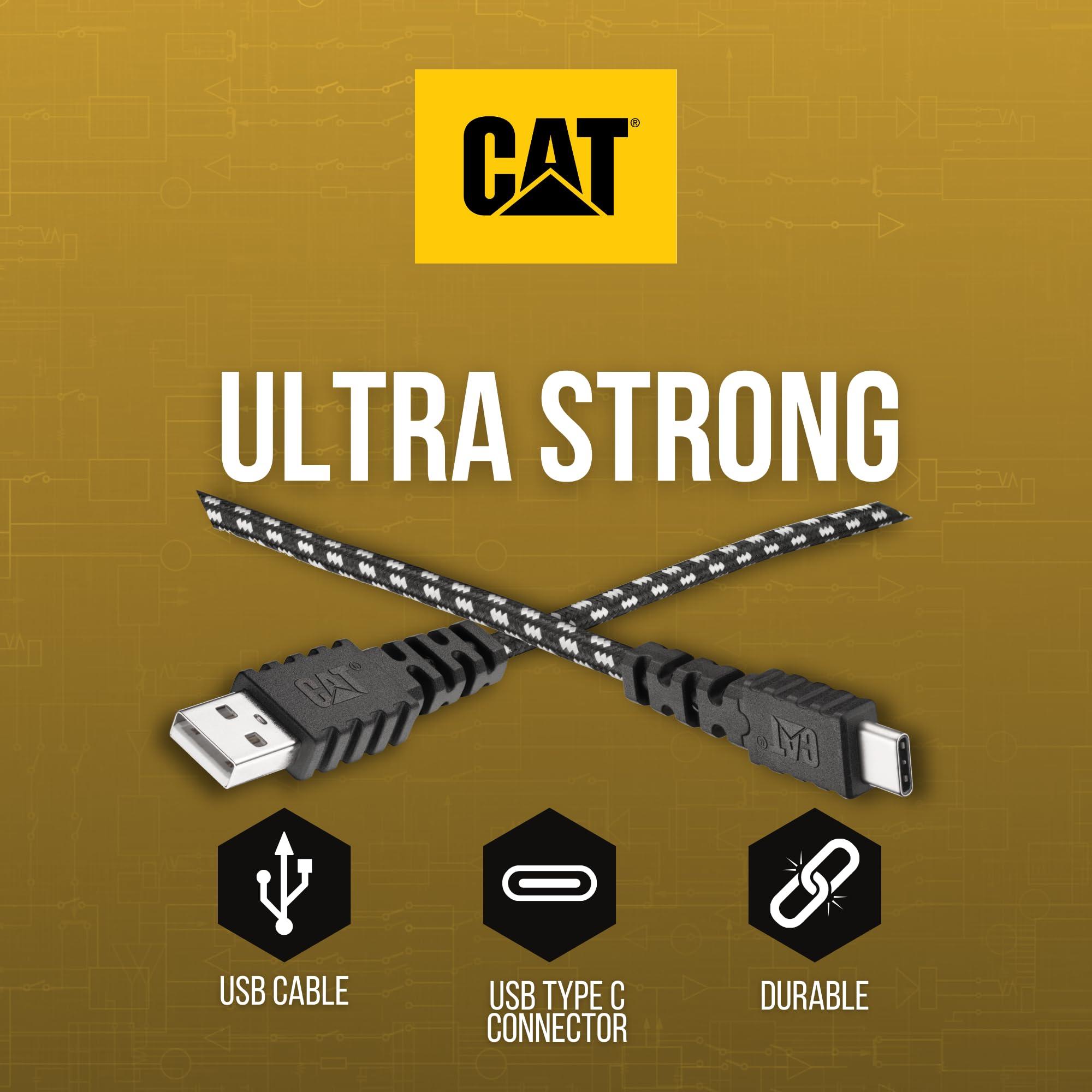 CAT CAT USB C Charger Cable - Fast Charging 10 ft Long - USB A Male to USB C - Certified Ultra Strong + Durable Charging Cable