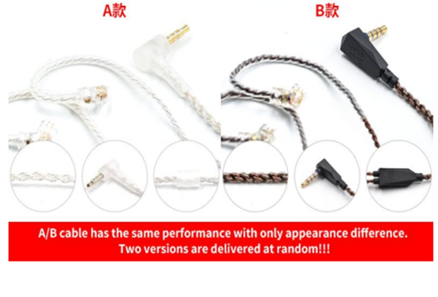 Kinboofi KZ ZS10 Pro in Ear Monitor Earbuds Headphone, KZ Earbuds with 4BA and 1DD Drivers, KZ HiFi IEM Earphone Upgraded ZS10 Pro with Detachable 0.75mm 2 Pin 6N OFC Cable (Black No Mic)