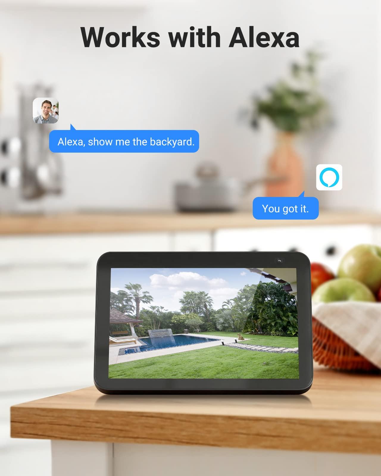 ANNKE ANNKE H500 8CH PoE Security Camera System w/ 6MP NVR, 4X 5MP IP Outdoor Cameras, Audio Recording, Color Night Vision, Smart Motion Detection, IP67, 24/7 Video Surveillance, Include 4TB HDD