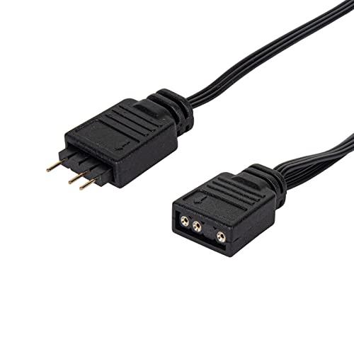 SilverStone Technology SilverStone Technology Vista 140 ARGB Performance Enhanced 140mm PWM Fan with Addressable RGB (ARGB), SST-VS140B-ARGB