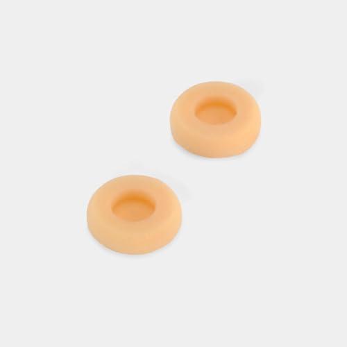 Retrospekt Replacement Foam Pad Cushions for Headphones - 1.5\" Diameter orange