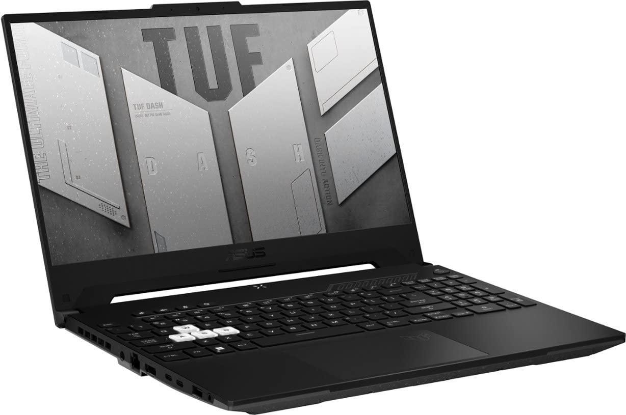 ASUS asus TUF Dash Gaming Laptop 2023 Newest, 15.6 Inch FHD 144Hz Display, NVIDIA GeForce RTX 3070 GPU, Intel Core i7-12650H, 16GB DDR5 RAM, 1TB SSD, Wi-Fi 6, Windows 11 Home, with USB WiFi Adapter