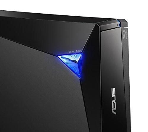 ASUS ASUS BW-16D1X-U 16x External Blu-ray BDXL Drive with BD Suite Disc USB 3.0 Cable Power Adapter and Cord
