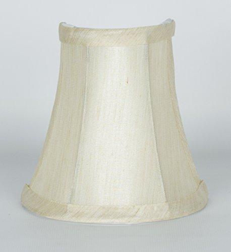 Urbanest Urbanest 3x5x5" Clip-on Wall Sconce Half Shade, Cream