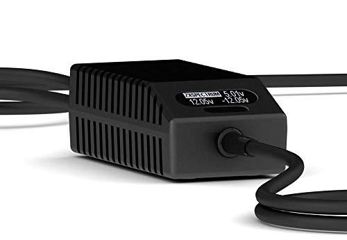 AirDrive ZX Spectrum PSU OLED Digital Black US - Replacement ZX Spectrum Power Supply, US Plug