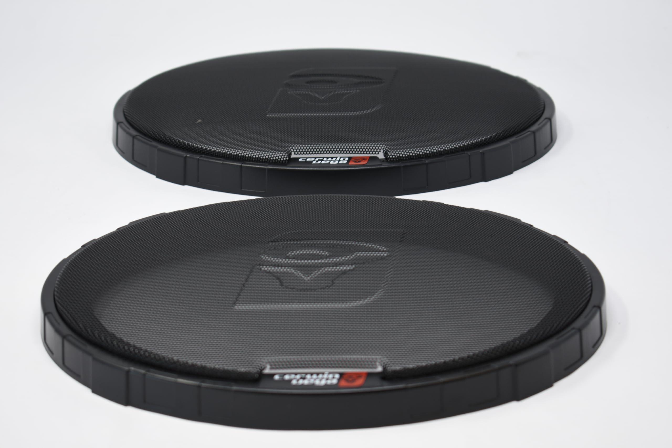 Cerwin-Vega Cerwin Vega HED Series 6\"x9\" 4-Way Coaxial Car Speakers, 4, 65W RMS/, Premium Car Audio System, Durable Steel Frame, Superior Sound Quality, Ideal for Enhanced Car Speaker H7694