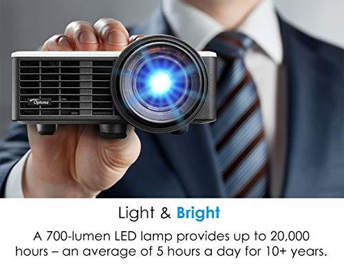Optoma Optoma ML750ST Ultra-Compact 700 Lumen WXGA Short Throw LED Projector with MHL Enabled HDMI Port