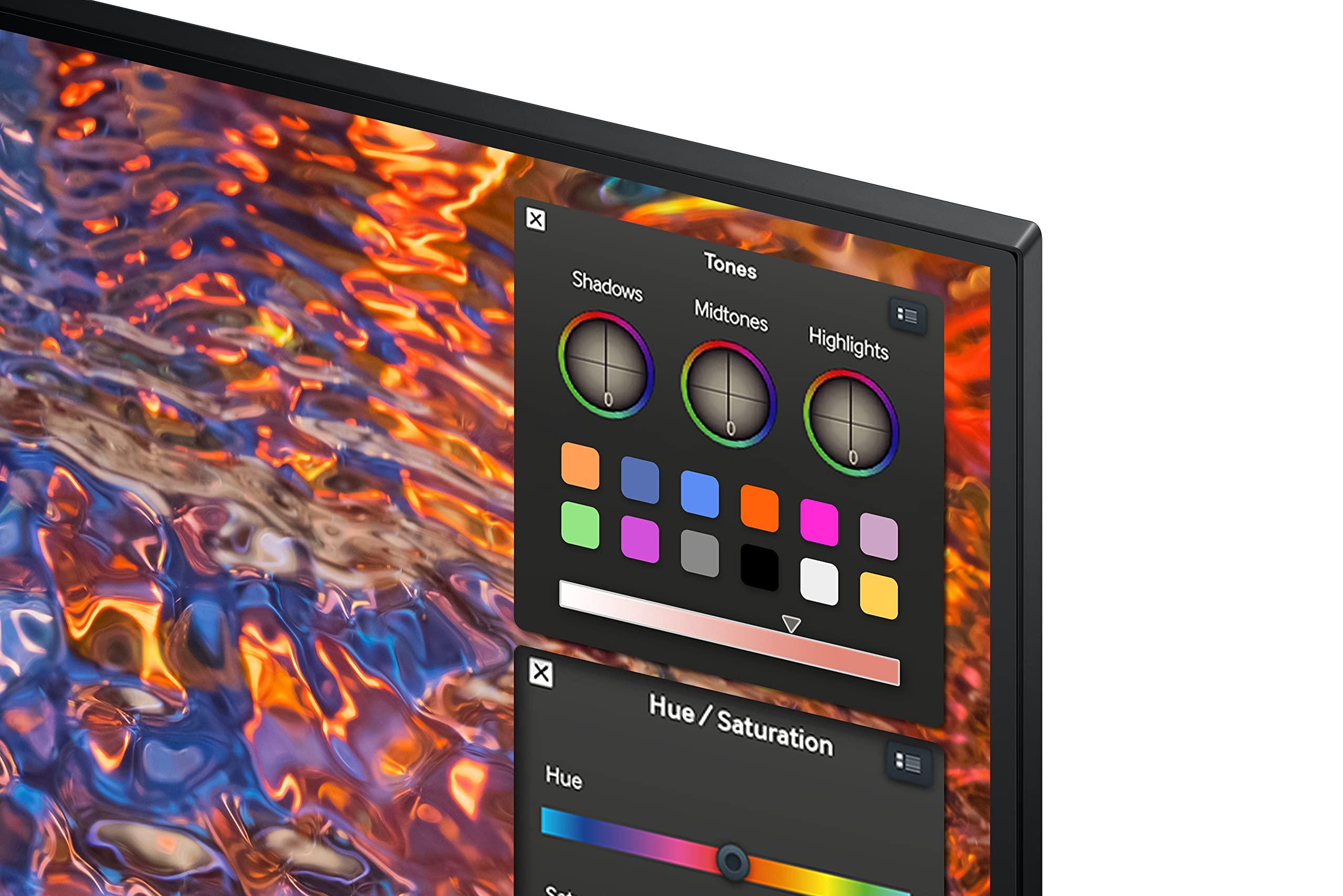 SAMSUNG SAMSUNG 32-Inch ViewFinity S80PB Series UHD Monitor, DCI-P3 98%, VESA DisplayHDR 600, IPS Panel, Matte Display, USB-C, PIP/PBP, Intelligent Eye Care, LS32B806PXNXGO, 2023