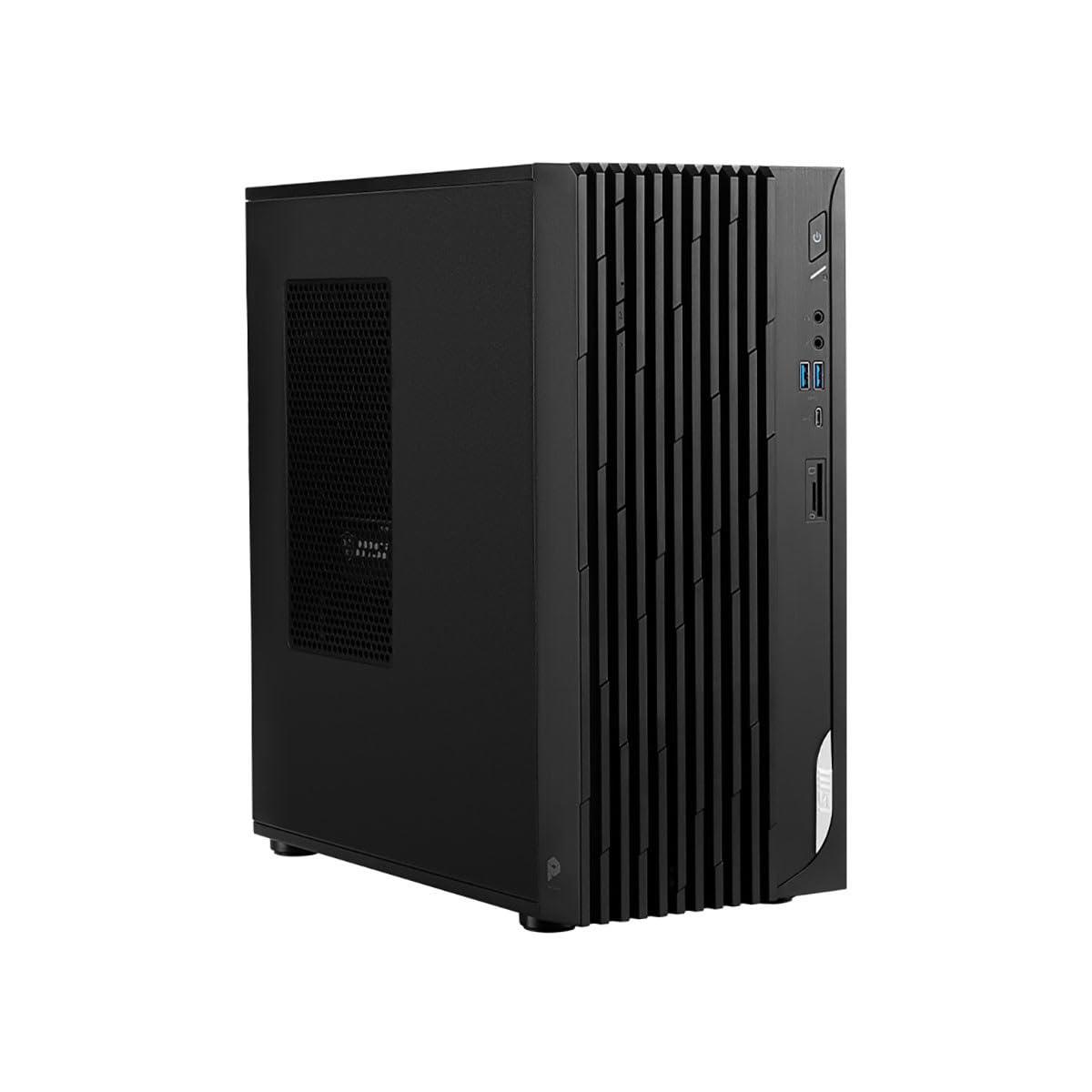 MSI MSI Pro DP180 Desktop: Intel Core i7-13700F, NVIDIA GeForce RTX 4060, 32GB Memory, 2TB NVMe SSD, WiFi 6E, Win 11 Pro: Black 13NUC-232US