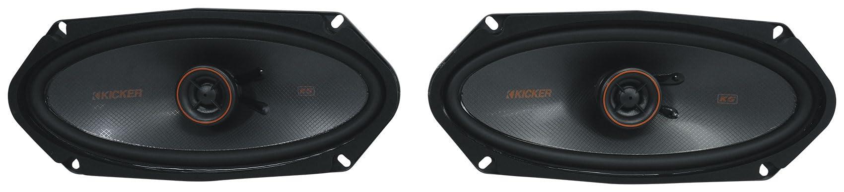Audiosavings Audiosavings Bundle: (2) Pair Kicker 51KSC41004 4x10 75 Watt RMS Car Audio Speakers KSC41004 KSC4100 (Items 4)