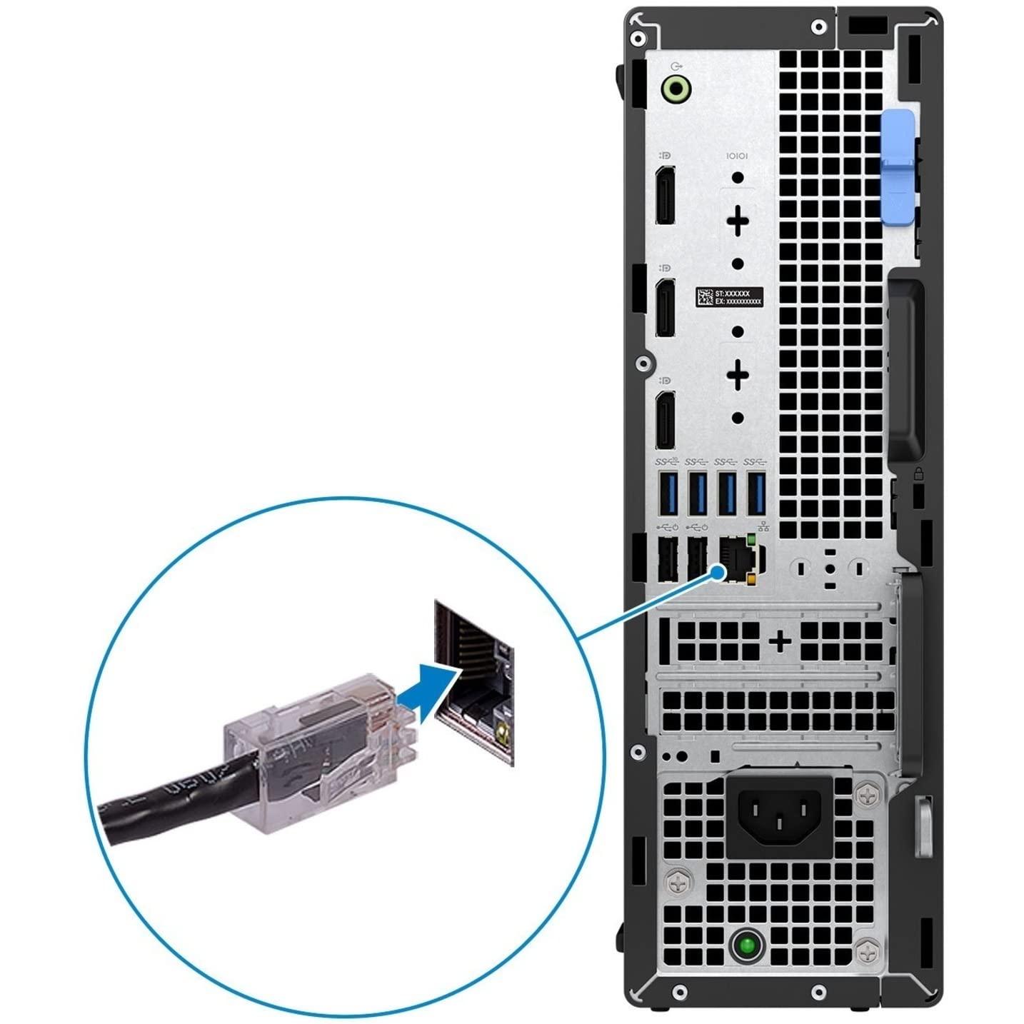 Dell Dell OptiPlex 7000 Desktop Computer - Intel Core i5 12th Gen i5-12500 Hexa-core (6 Core) 3 GHz - 16 GB RAM DDR4 SDRAM - 512 GB M.2 PCI Express NVMe 3.0 x4 SSD - Small Form Factor - Black