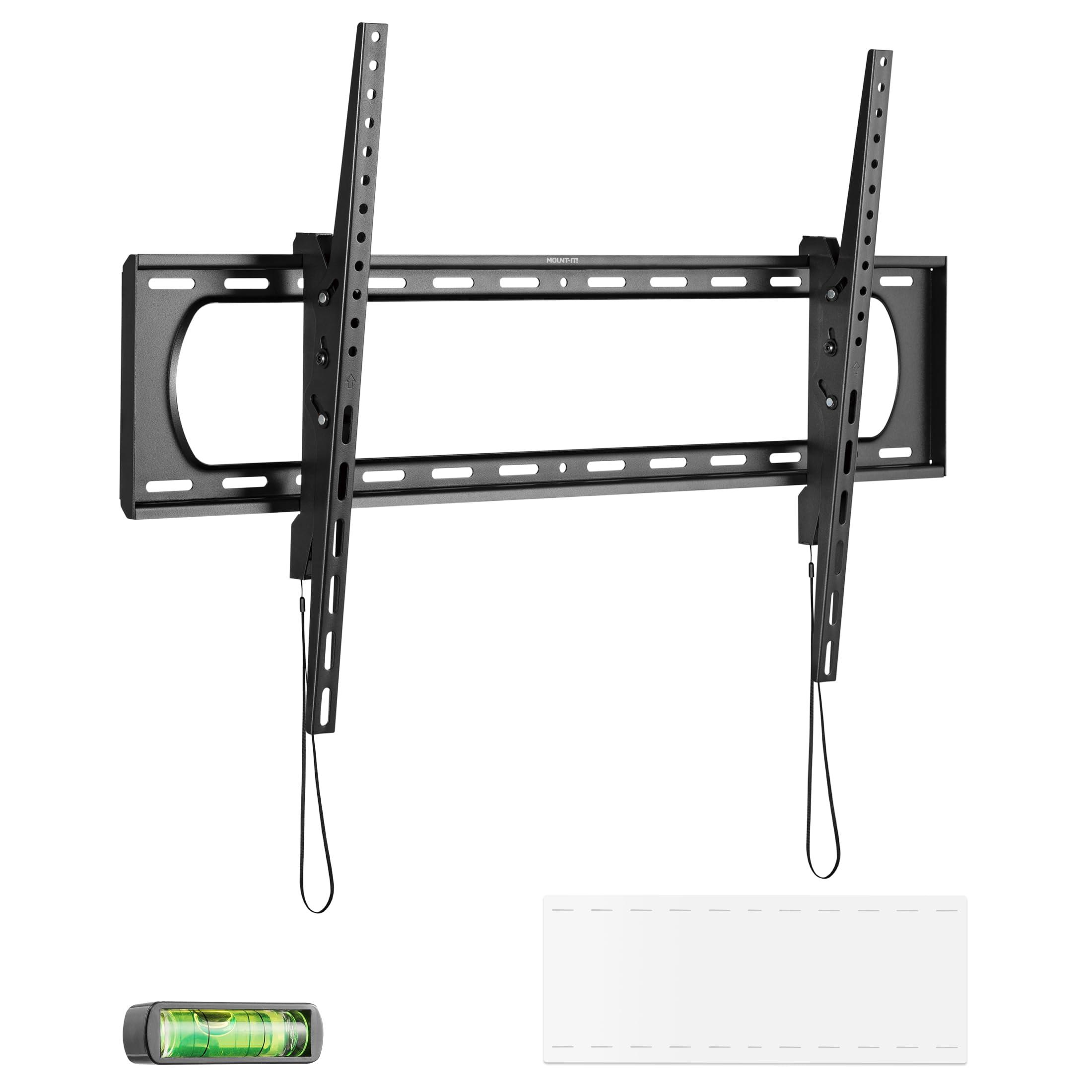 Mount-It! Mount-It! Heavy Duty XXL TV Wall Mount for Extra Large TVs, Tilting TV Mount, max VESA 900x600, Holds up to 264lb, Large Display Wall Mount for 60", 65", 70", 75", 80", 85", 90", 100", 120"