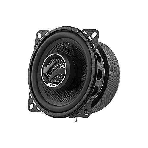 DS18 DS18 ZXI-44 4\" Car Audio Coaxial Speaker with Built in Neodymium Tweeter and Kevlar Cone 2 Way 150 Watts Max 4 Ohm (2 Speakers)