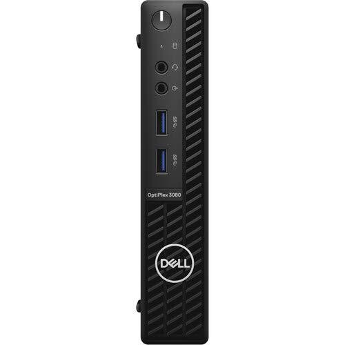 Dell Dell OptiPlex 3080 Micro Form Factor Desktop, Intel Core i5-10500T, 8GB DDR4 RAM, 256GB SSD, Windows 10 Pro, Intel 3165 802.11ac dual band 1x1 + Bluetooth 4.2