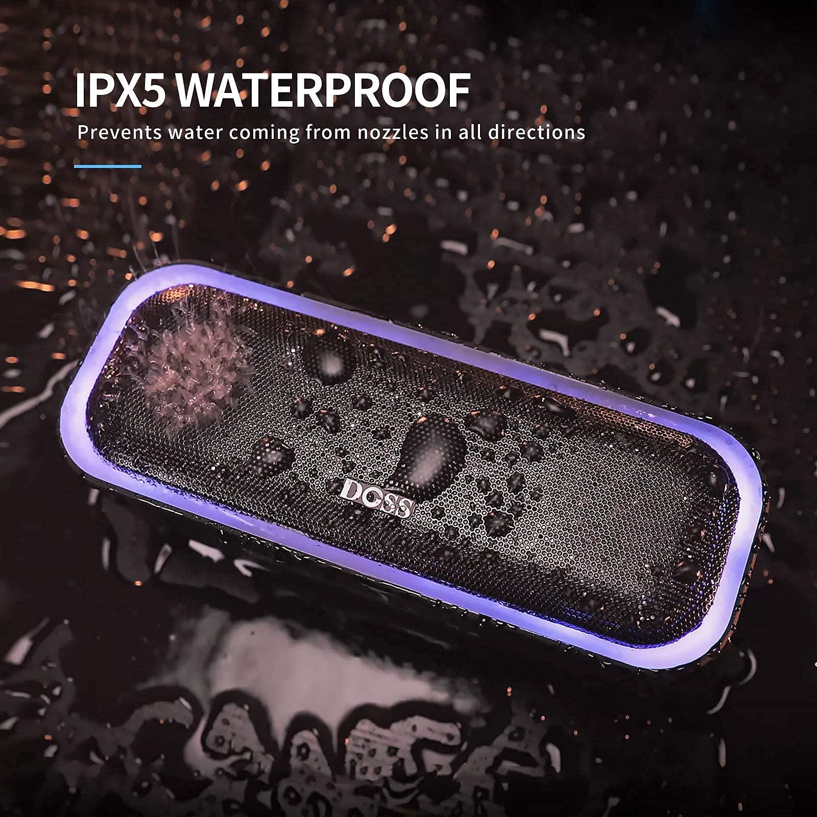 DOSS DOSS SoundBox Pro Bluetooth Speaker Black Bundle SoundBox Touch Bluetooth Speaker Black