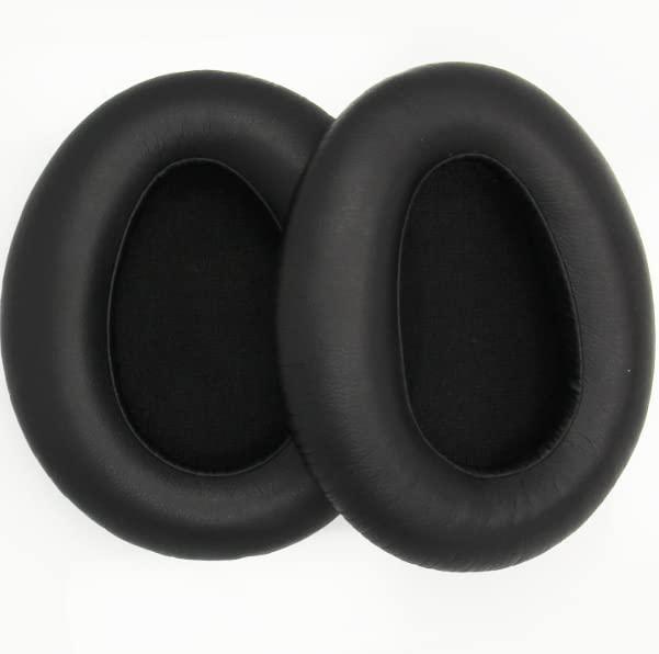 AIKKAUK Replacement Ear Pads Compatible with Sony MDR-10RBT MDR-10RNC MDR-10R Headphones Made of Soft Protein Leather and Memory Foam Replacement Ear Pads for Repair Parts (Black)