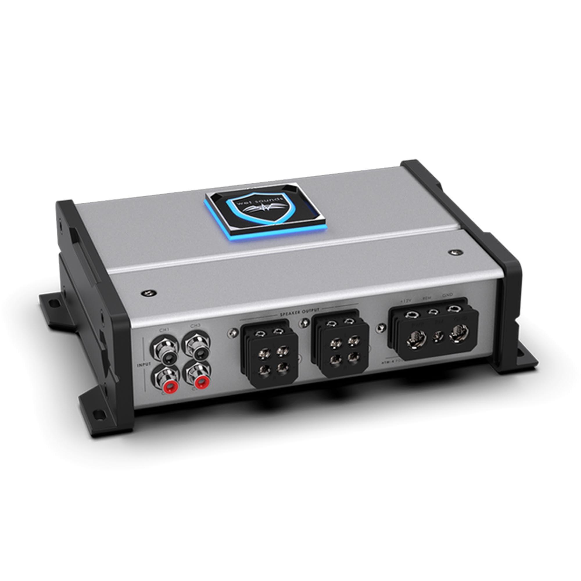 wet sounds HTM-4 | Wet Sounds Full-Range Class-D 4-Ch. Amplifier