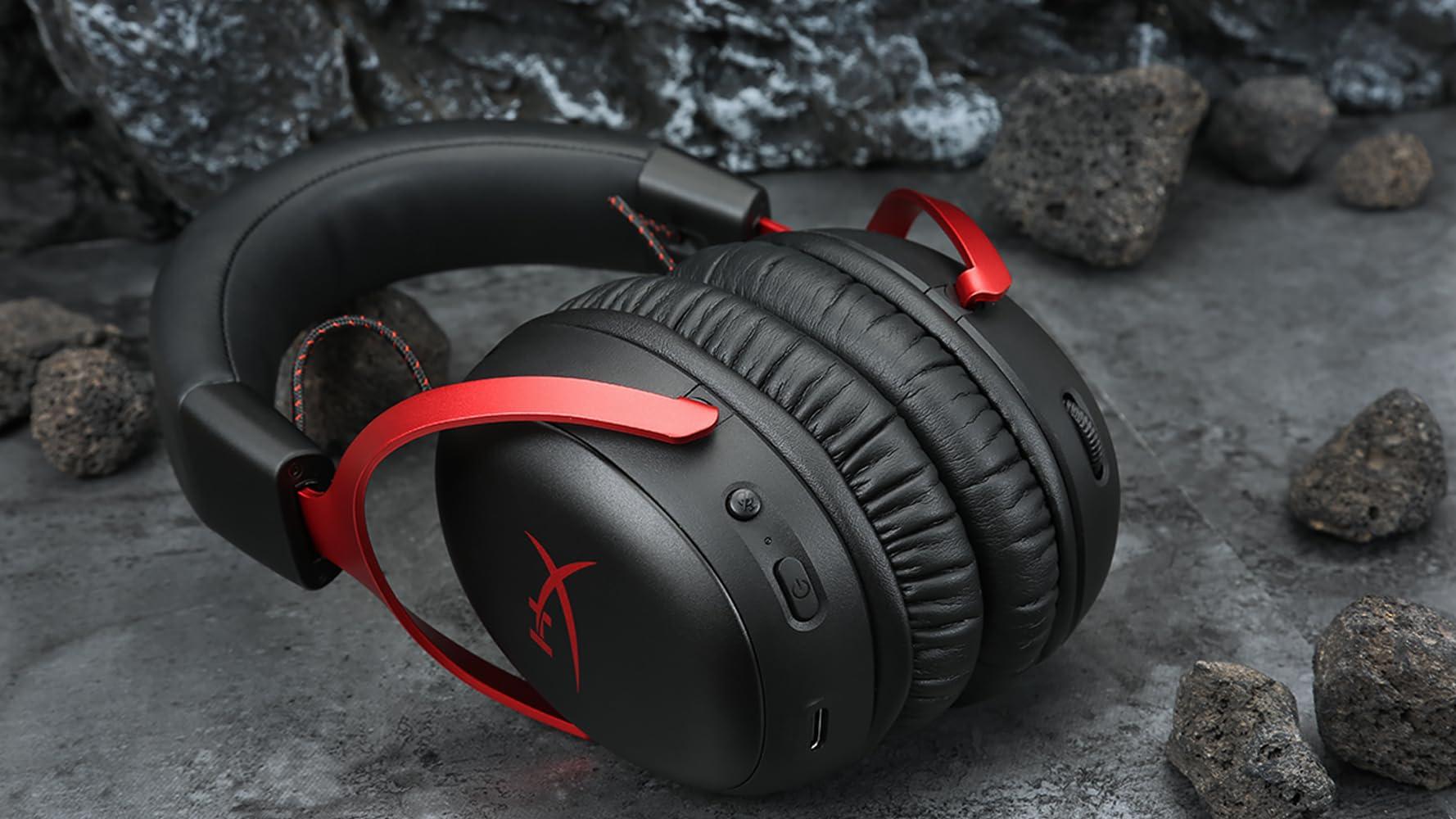 matecastle Upgraded Replacement Ear Pads Ear Cushions for Kingston HyperX Cloud 3 Headphones,HyperX Cloud Stinger/Cloud Flight/CloudX/Cloud 2/Cloud 3/Cloud Alpha Headsets,Thicker,More Comfortable,Black,1 Pair