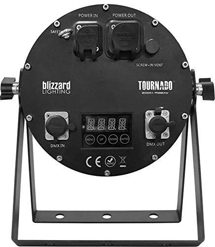Blizzard Lighting Blizzard Lighting Tournado Zoom Rgbaw, Black