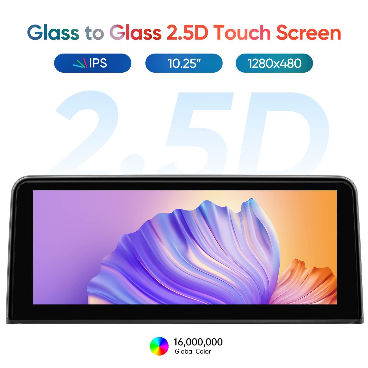 AINAVITO 10.25 inch IPS Touch Screen Car Stereo Wireless CarPlay Wireless Andriod Auto for BMW 3&4 Series(2013-2016) with NBT System, Bluetooth, Multimedia Receiver, SWC Car Radio USB Music HD Video Play