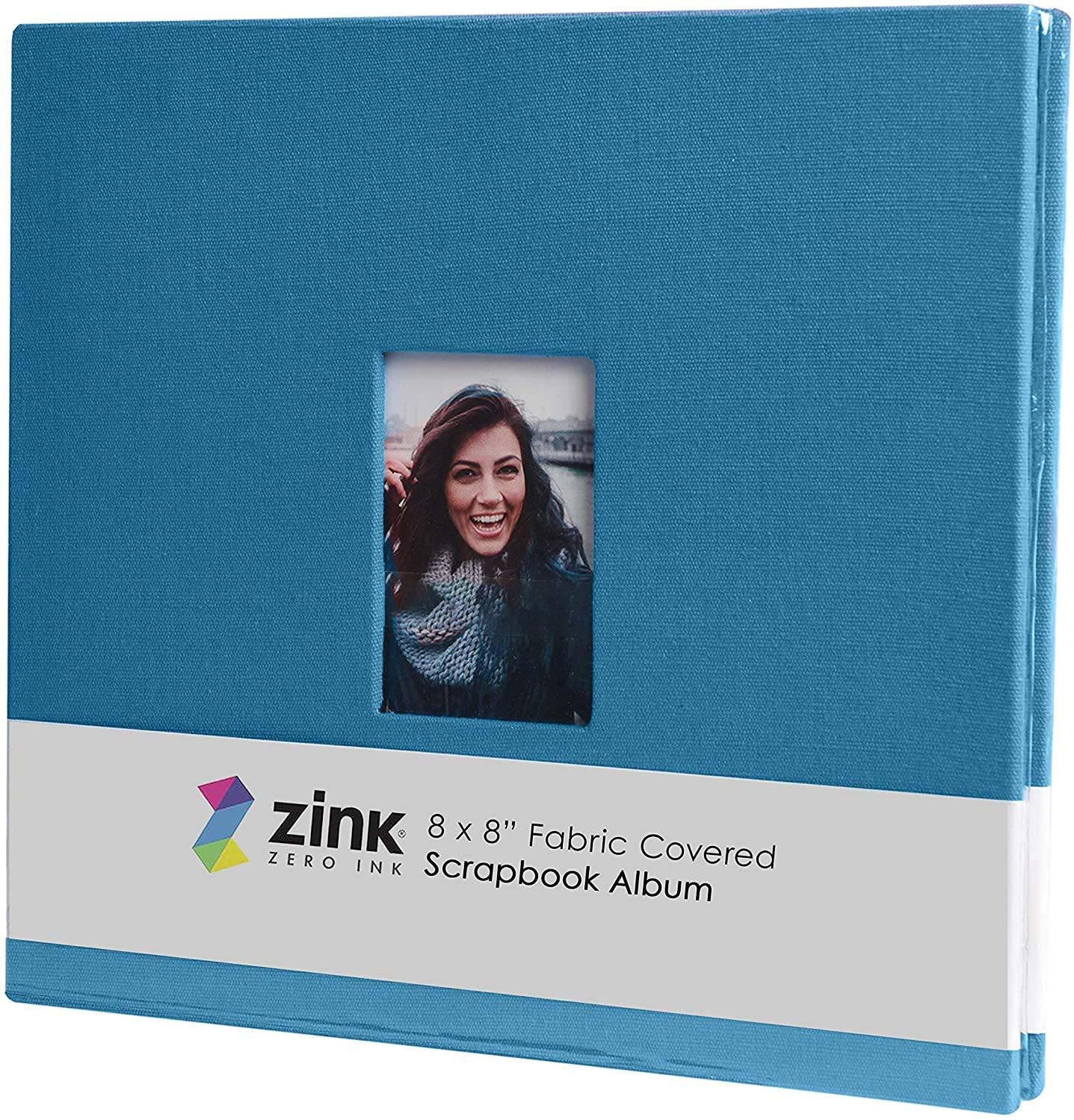 KODAK KODAK Step Wireless Photo Printer 2x3 inches Zink Paper Technology App for iOS & Android (White) Scrapbook Bundle