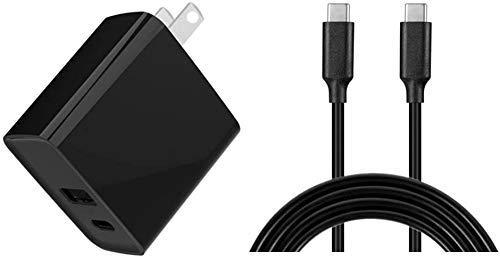 Fenlandie AC Adapter Cord Cable Charger for Asus ZenPad S 8.0 Tablet PC USB-C Power Supply
