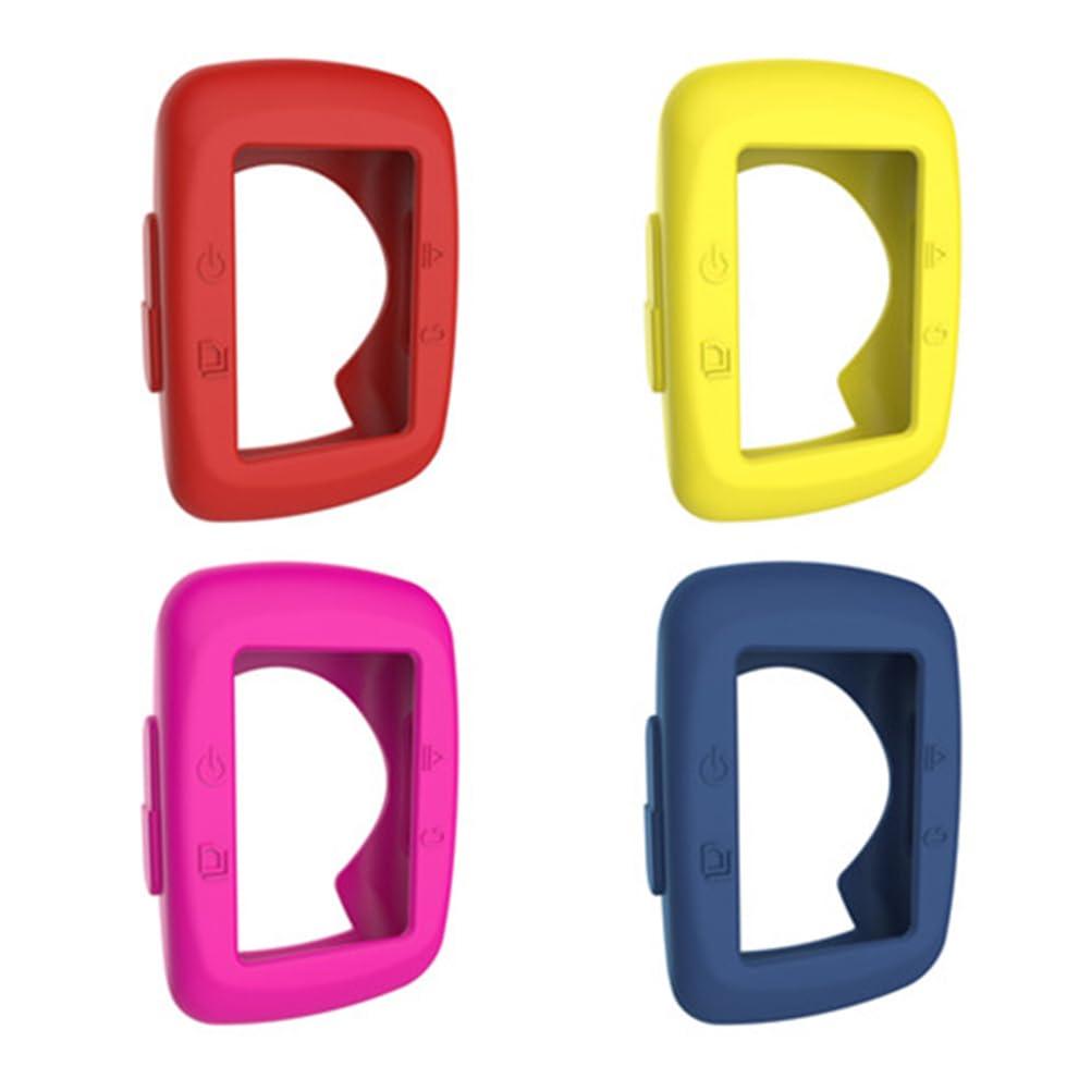 Hemobllo Edge Protective Case Compatible for Garmin Edge 200 500 Cycling Bike Computer Cases Cover Shell Protective Case Cover (Red) Edge Bike Computer Shell