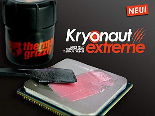 Thermal Grizzly Thermal Grizzly - Kryonaut Extreme - 33.84 Gram/9 ml - Extremly High Performance Thermal Paste - for Maximum Thermal Conductivity While Overclocking CPU/GPU/PS4/PS5/Xbox