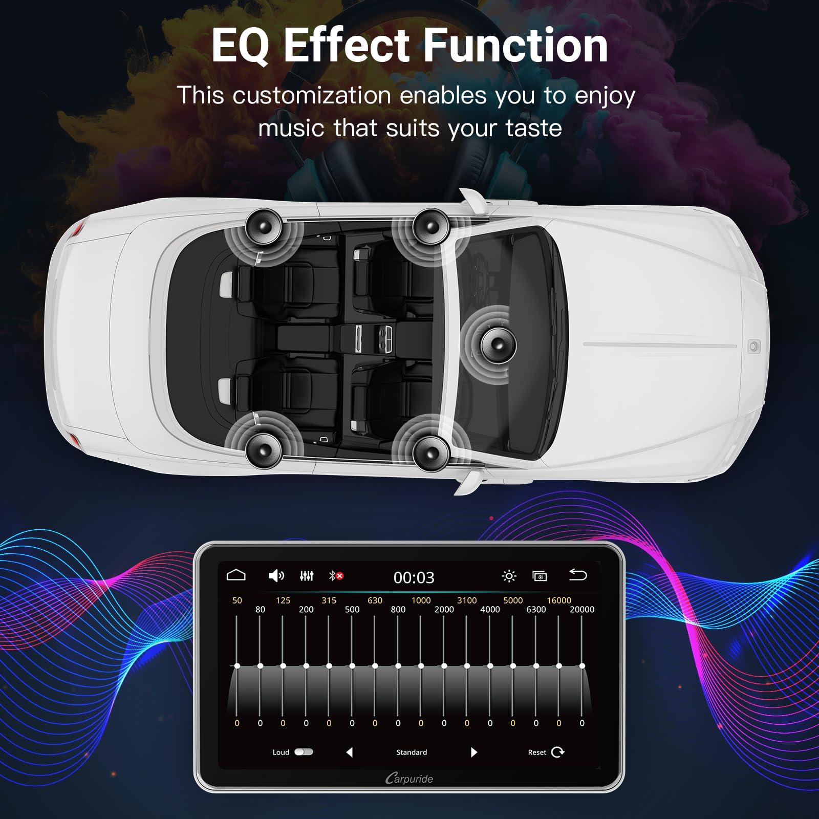 Carpuride Carpuride W701, Portable Wireless CarPlay Screen for Car- 7 Inch Car Play Screen Compatible with Android Auto and Apple CarPlay - Multimedia Player, Bluetooth, Navigation Screen for All Vehicles