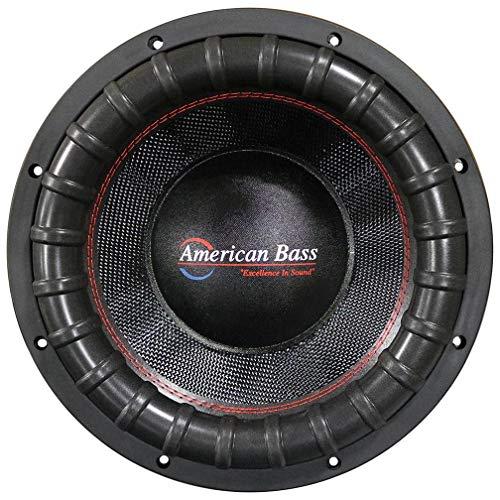 American Bass American Bass VFL-12D1 VFL COMP Signature 12-inch Subwoofer Woofer 5000 Watt RMS & 10000 Watt Max Dual Voice Coil 1 Ohm Voice Coils Black