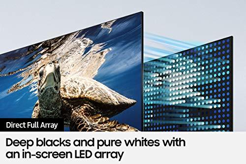 SAMSUNG SAMSUNG 55-Inch Class QLED 4K UHD Q80A Series Direct Full Array Quantum HDR 12x, 6 - 2.2.2CH 60W Speakers, Object Tracking Sound, Smart TV with Alexa Built-In (QN55Q80AAFXZA, 2021 Model)