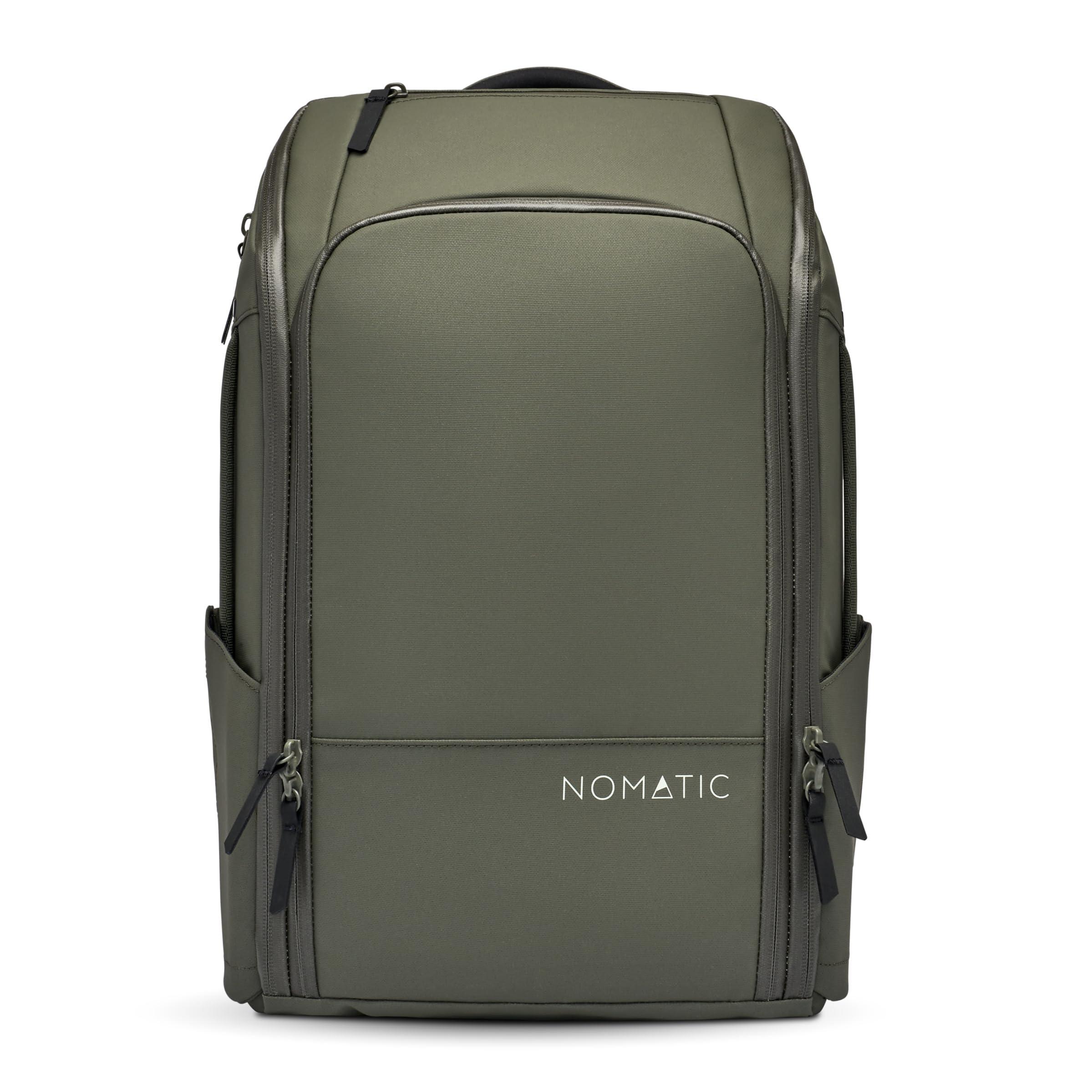 NOMATIC NOMATIC 14L Backpack- Carry On Backpack and Water Resistant Laptop Bag - Carry On or Business Backpack for Men and Women (Olive)