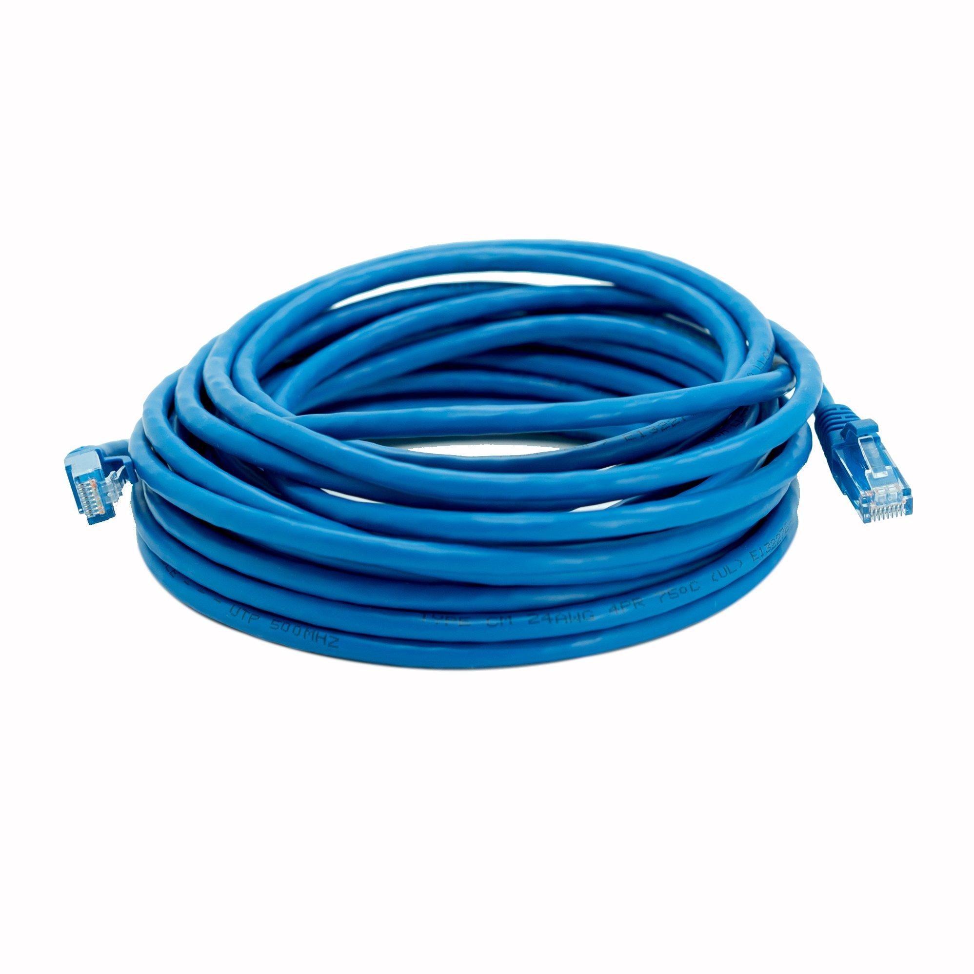 On-Q On-Q AC3625BEV1 Cat 6 Patch Cable, 25 feet, Blue