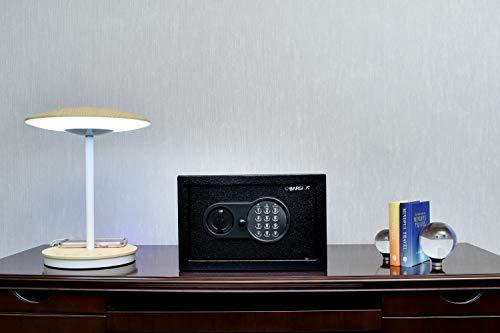 BARSKA Barska Digital Keypad Home & Office Steel Security Safe Lock Box with Deadbolts - 0.36 Cu Ft Compact