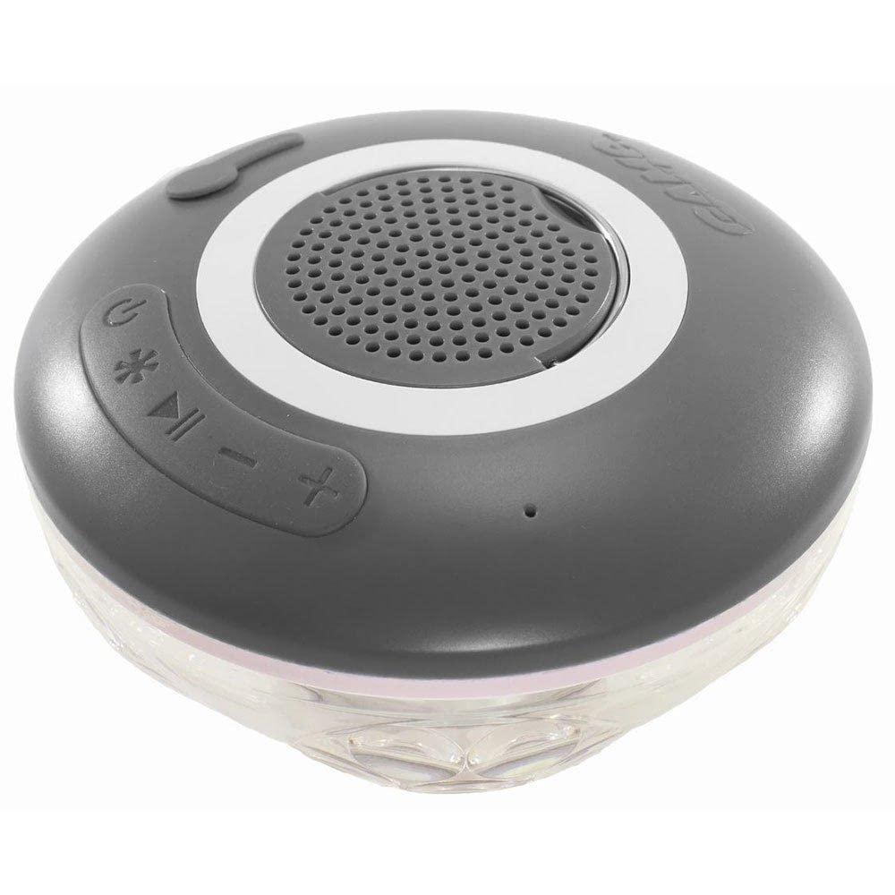 GAME GAME 4312 NEW Underwater Show Bluetooth Wireless Pool Speaker (Waterproof) with Disco Lights, White