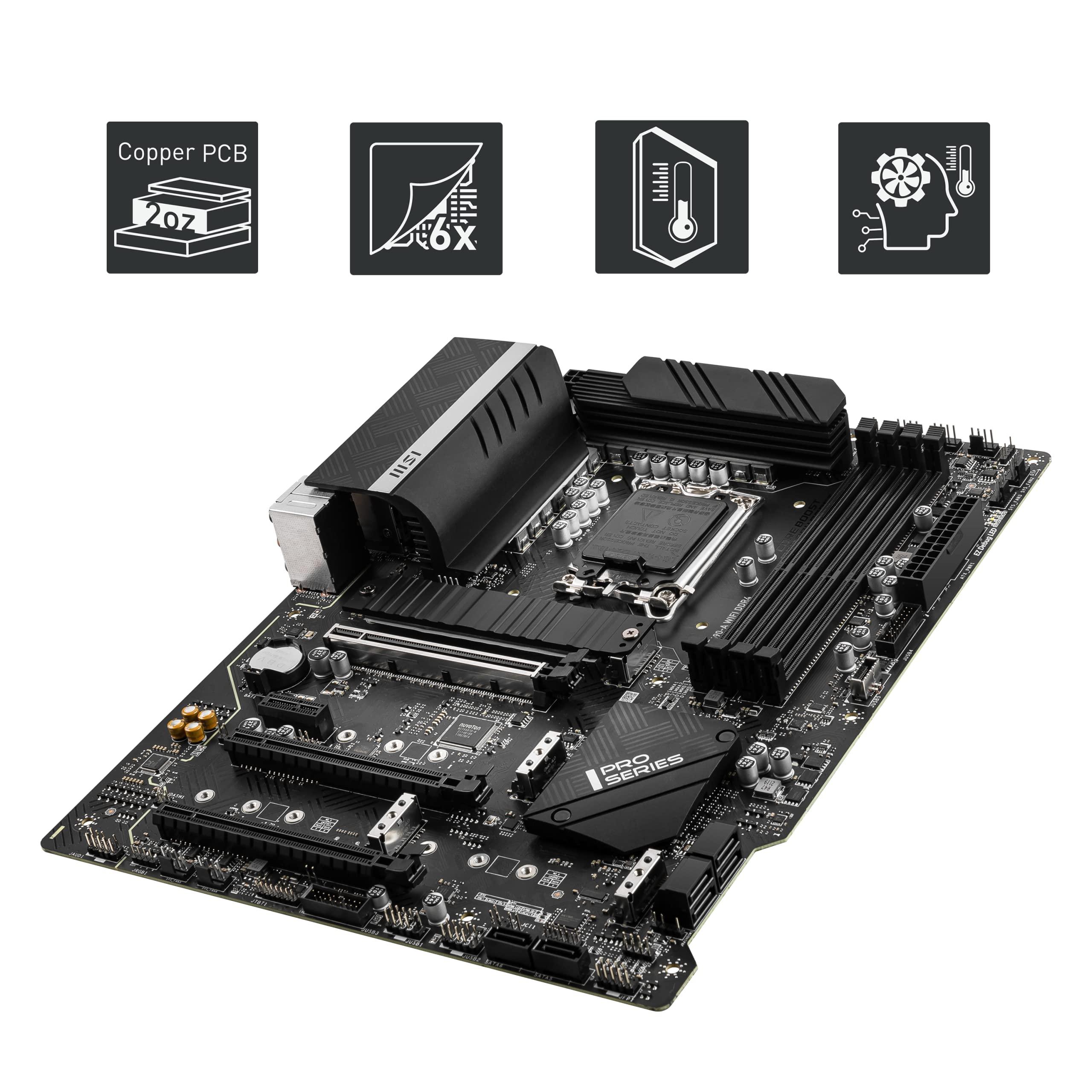MSI MSI PRO Z690-A WIFI DDR4 motherboard Intel Z690 ATX