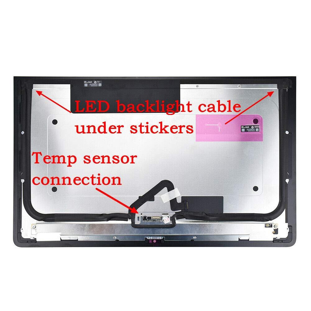WARWOLFTEAM WARWOLFTEAM Genuine 2K Screen Compatible with iMac 21.5\'\'A1418 LED LCD Display Screen Glass Panel Replacement LM215WF3(SD)(D1) 2012 2013 2014 1920X1080 Version